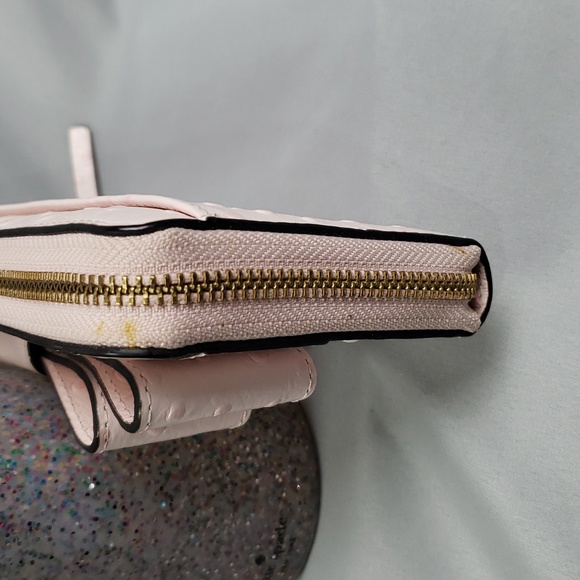 NWOT Kate Spade New York Light Pink Bow Wallet - Picture 8 of 14